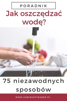 75 sposobów na oszczędzanie wody