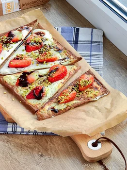 NAJZDROWSZA WEGAŃSKA PIZZA NA SŁODKO
