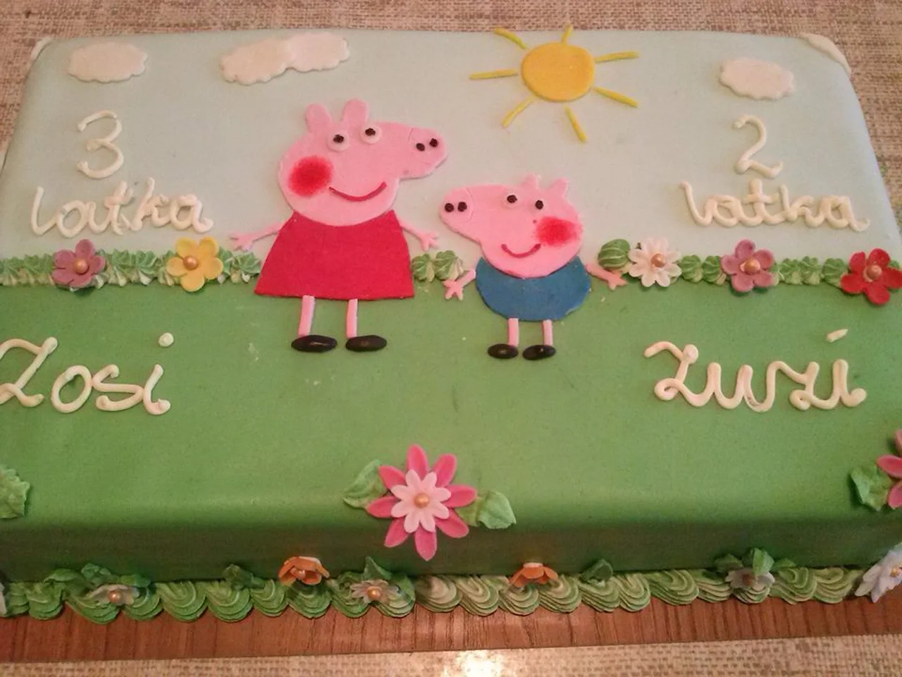 tort urodzinowy dla dziewczynki