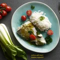 Dorsz w indyjskim sosie z pak-choi