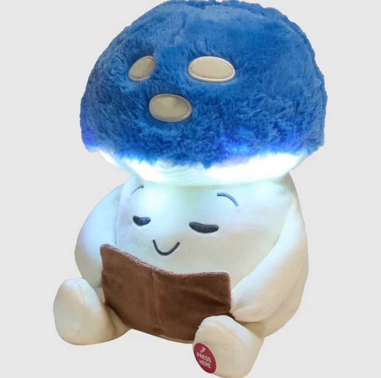 Zdjęcie Twoje dziecko boi się ciemności? Ten pluszowy grzybek z Action świeci, gra i przytula – a kosztuje tylko 34,95 zł! #1