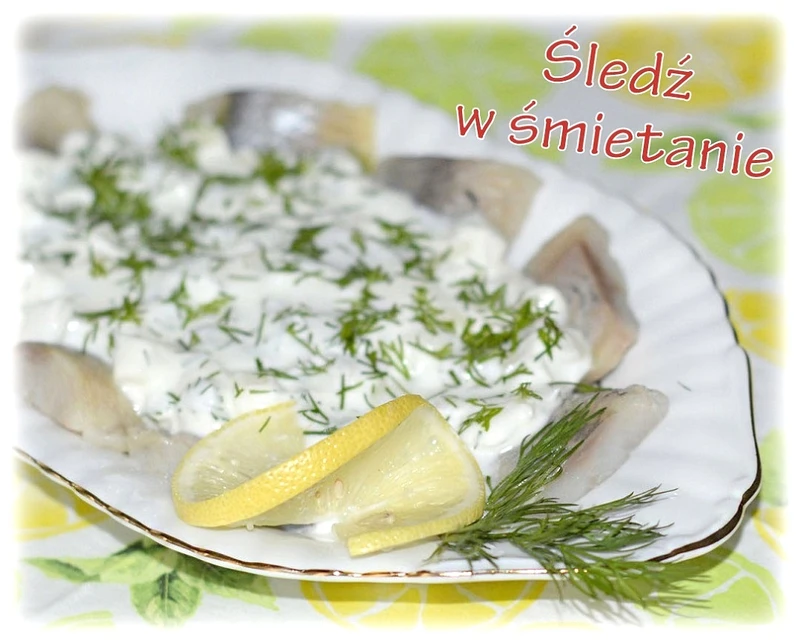 Śledź w śmietanie