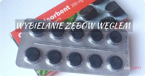 Wybielanie zębów węglem