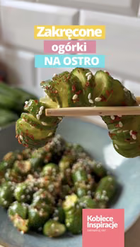 Zakręcone ogórki na ostro