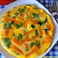 FIT omlet z dynią i cebulą