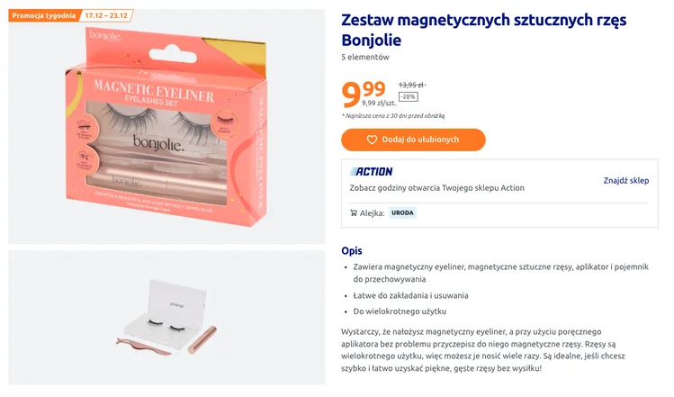 Zdjęcie Te magnetyczne rzęsy z Action kosztują tylko 9,99 zł! Aplikacja w 10 sekund i wielokrotny efekt WOW #1
