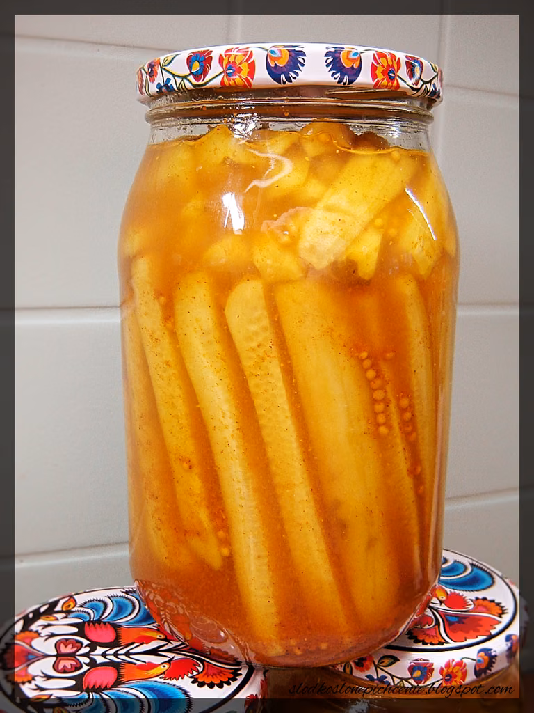 Ogórki z curry