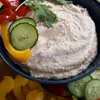 Pasta jajeczna z wędliną i rzodkiewkami na kanapki