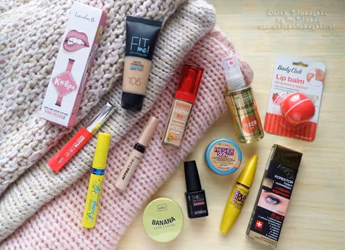 Haul zakupowy, czyli co kupiłam w Rossmannie na promocji -55% na produkty do makijażu