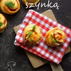 Drożdżowe bułeczki z szynką
