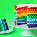 Kolorowy tort