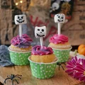 Muffinki kościotrupy z pianek