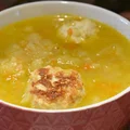 Zupa z kapusty drobiowe kuleczki
