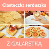 Ciasteczka serduszka z galaretką