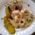 Kurczak w sosie chrzanowym