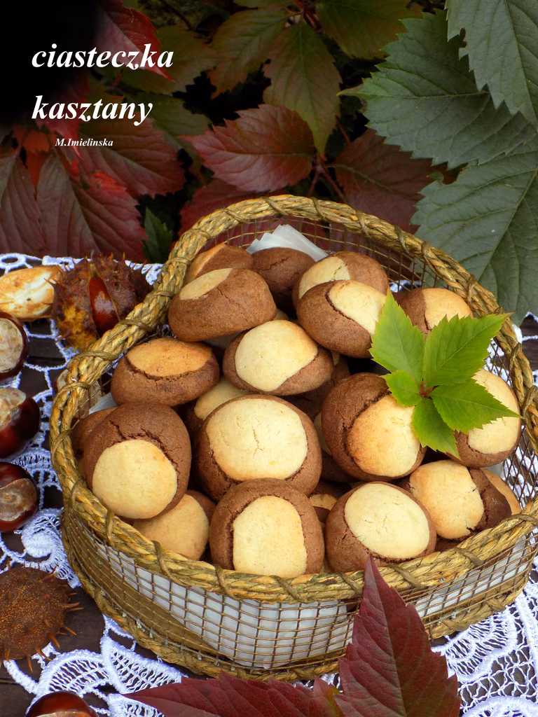 budyniowe ciasteczka kasztany