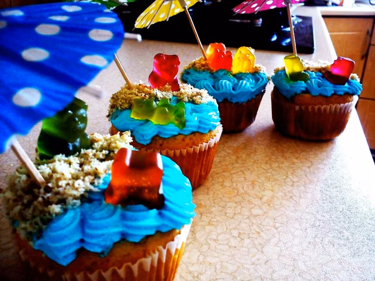 Plażowe muffinki !