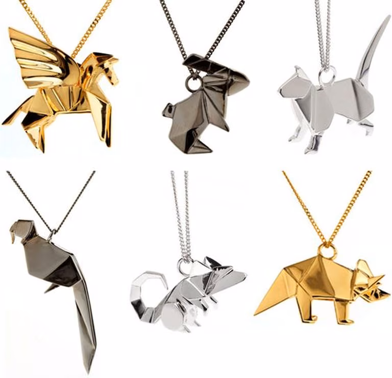 Zawieszki origami