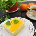 LEKKI SERNIK Z NUTĄ POMARAŃCZY (116 KCAL)