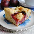 Maślankowe ciasto ze śliwkami