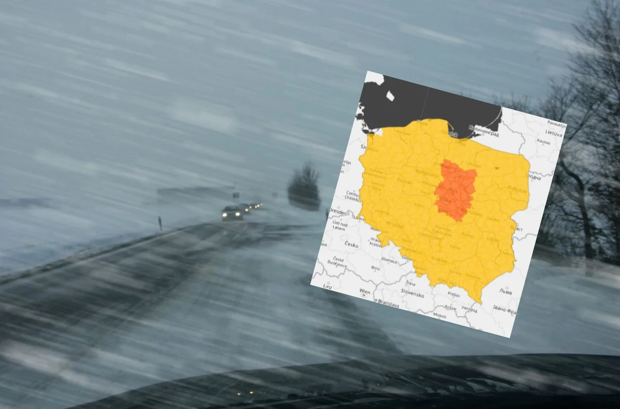 Pogodowe szaleństwo w Polsce – śnieg, wichury i ostrzeżenia IMGW!