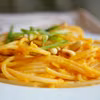 Spaghetti Dyniowe z Serkiem Mascarpone