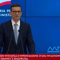 PILNE: STAN WYJĄTKOWY w miejscowościach graniczących z Białorusią. Konferencja rządu
