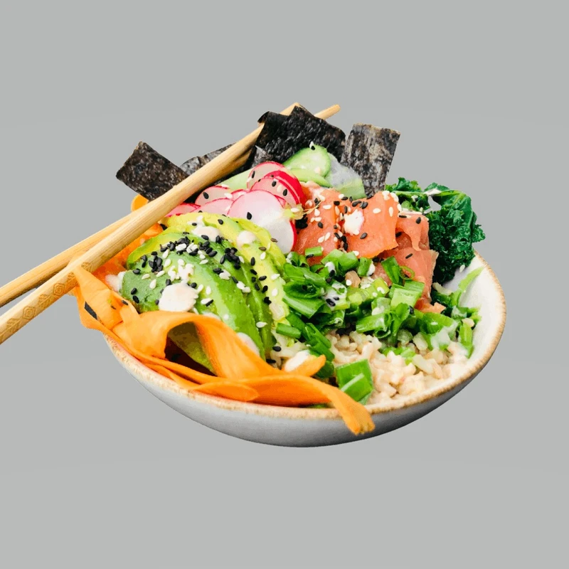 Miska sushi bez zawijania