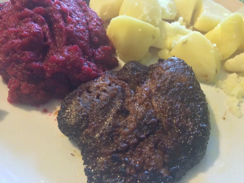 Karkówka w sosie miodowo musztardowym