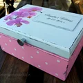 Róźowy wedding box- idealny prezent na ślub
