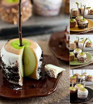 Jabłka w czekoladzie