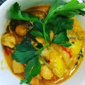 Curry bakłażanowo paprykowe.