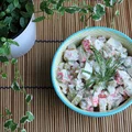 MEGA PYSZNA I MEGA SZYBKA SAŁATKA Z PALUSZKAMI KRABOWYMI SURIMI