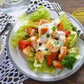 Sałatka z kurczakiem i mozzarellą