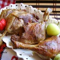 Kacze udka, aromatyczne z majerankiem i czosnkiem. Soczyste z patelni.