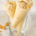 Lody bananowe z masłem orzechowym