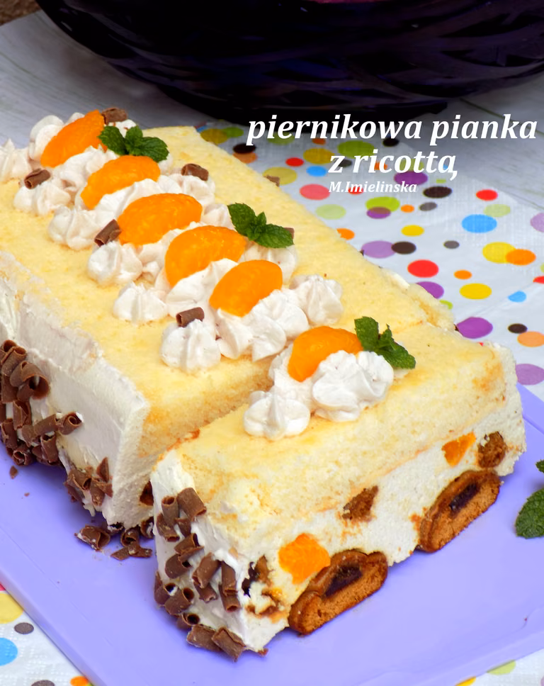piernikowa pianka z mandarynkami
