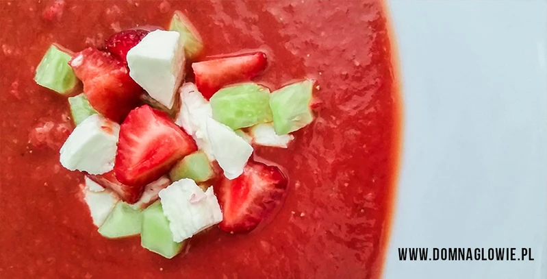 Gazpacho z truskawkami