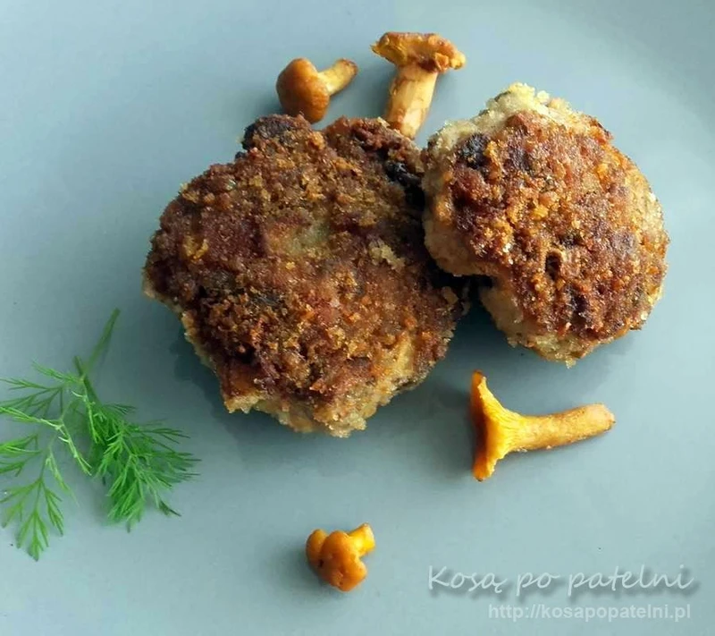 Kotlety mielone z kurkami