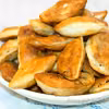 Pierogi drożdżowe z kapustą i grzybami