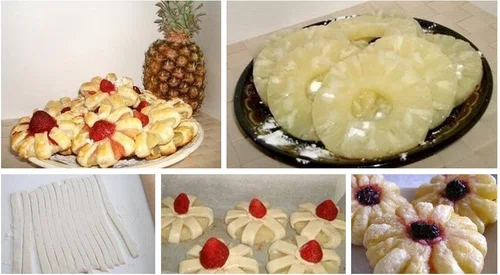 Ciasteczka z ananasem