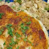 Kotlety ziemniaczane z farszem pieczarkowym
