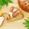 Jogurtowe ciasto z gruszkami - Wędrówki po kuchni