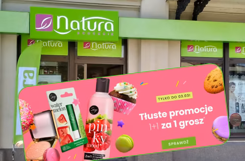 Tłuste promocje 1+1 za 1 grosz! Drogeria Natura zaszalała z ofertą kosmetyczną na Tłusty Czwartek
