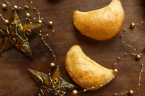 Pierożki do barszczu z kiełbasą