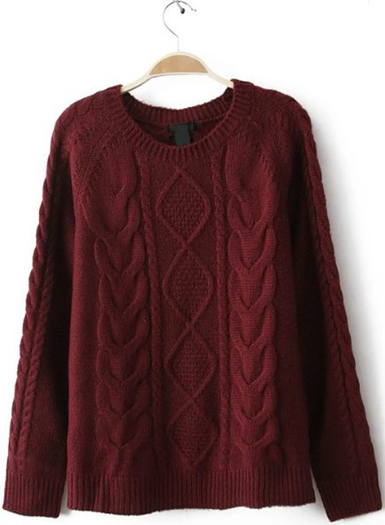 Sweter bordo