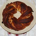 Warkocz drożdżowy cynamonowy