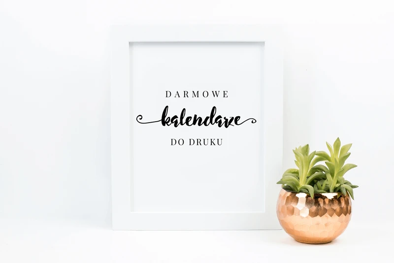 Kalendarz 2018 do druku {25 pięknych kalendarzy do pobrania}
