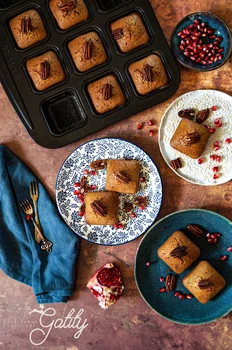 Muffiny marchewkowe z orzechami