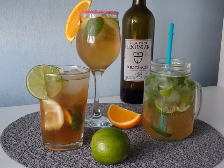 3 drinki z miodku pitnego